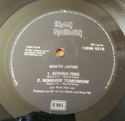 Iron Maiden : Maiden Japan (12", Bla)