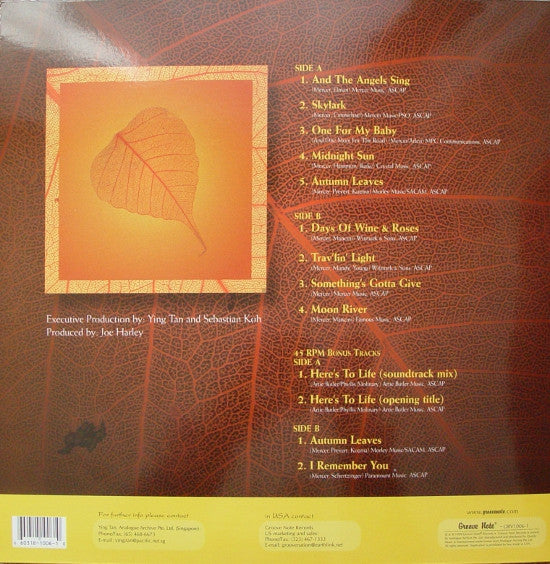 Jacintha : Autumn Leaves -The Songs Of Johnny Mercer (2xLP, Album, 180)