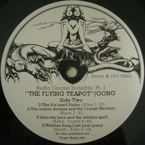 Gong : Flying Teapot (Radio Gnome Invisible Part 1) (LP, Album, Gat)