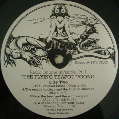 Gong : Flying Teapot (Radio Gnome Invisible Part 1) (LP, Album, Gat)