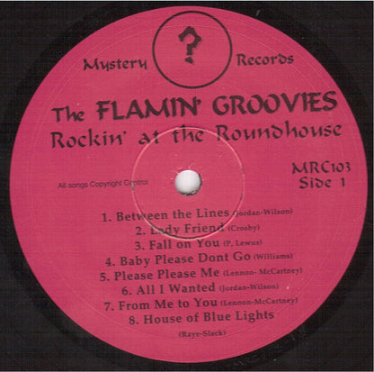 Flamin' Groovies* : Rockin' At The Roundhouse (LP, Album)