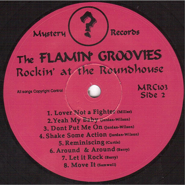 Flamin' Groovies* : Rockin' At The Roundhouse (LP, Album)