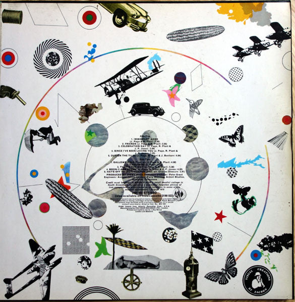 Led Zeppelin : Led Zeppelin III (LP, Album, Gat)
