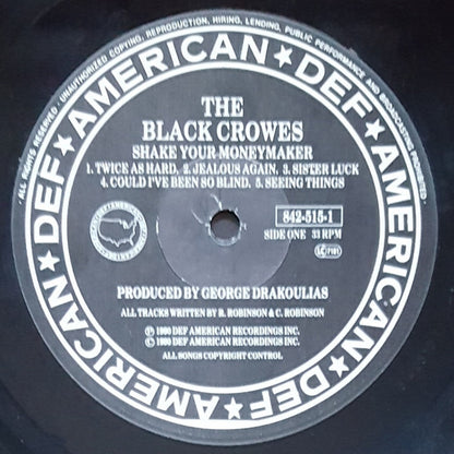 The Black Crowes : Shake Your Money Maker (LP, Album)