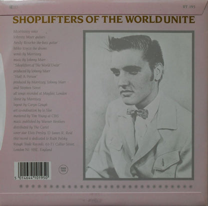 The Smiths : Shoplifters Of The World Unite (7", Single, Sol)