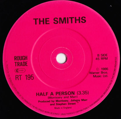The Smiths : Shoplifters Of The World Unite (7", Single, Sol)