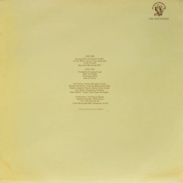 Genesis : Selling England By The Pound (LP, Album, RE, Blu)