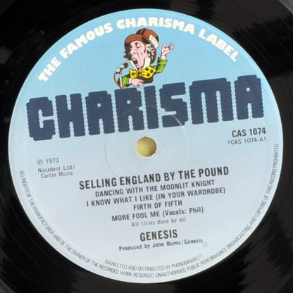 Genesis : Selling England By The Pound (LP, Album, RE, Blu)