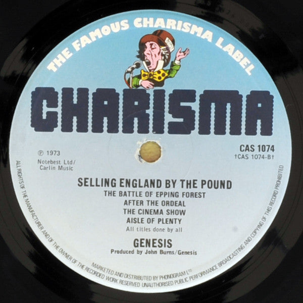 Genesis : Selling England By The Pound (LP, Album, RE, Blu)