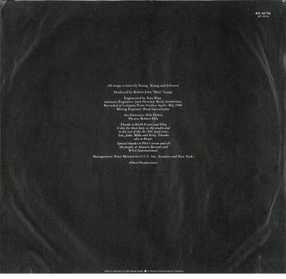 AC/DC : Back In Black (LP, Album, RE)