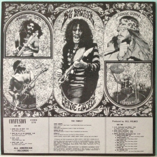 Big Brother (16) Feat. Ernie Orosco : Confusion (LP, Album)