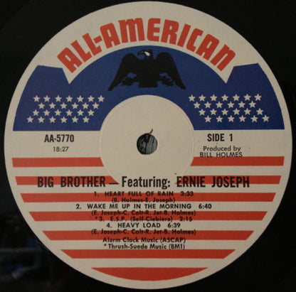 Big Brother (16) Feat. Ernie Orosco : Confusion (LP, Album)