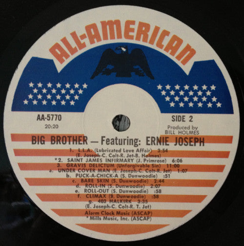 Big Brother (16) Feat. Ernie Orosco : Confusion (LP, Album)