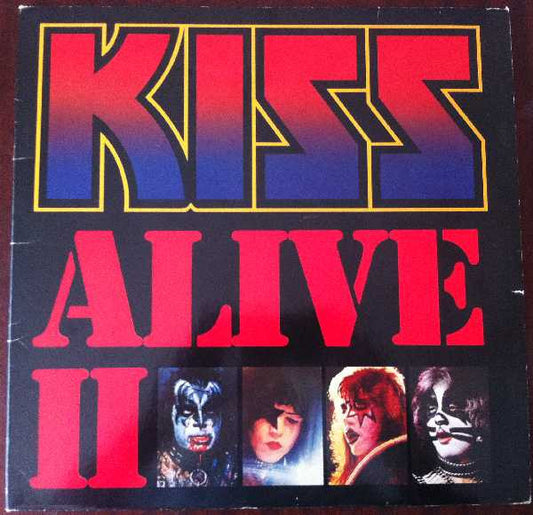 Kiss : Alive II (2xLP, Album, RE, Gat)