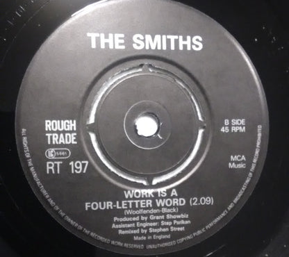 The Smiths : Girlfriend In A Coma (7", Single, EMI)