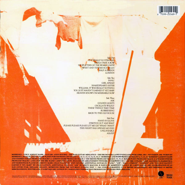 The Smiths : Louder Than Bombs (2xLP, Comp, Spe)