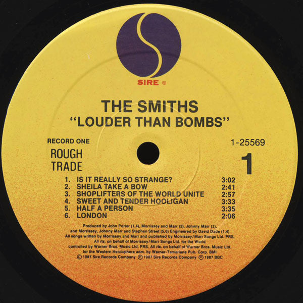 The Smiths : Louder Than Bombs (2xLP, Comp, Spe)