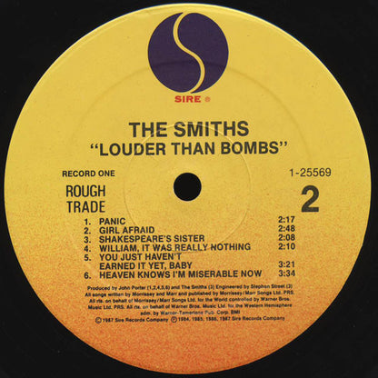 The Smiths : Louder Than Bombs (2xLP, Comp, Spe)
