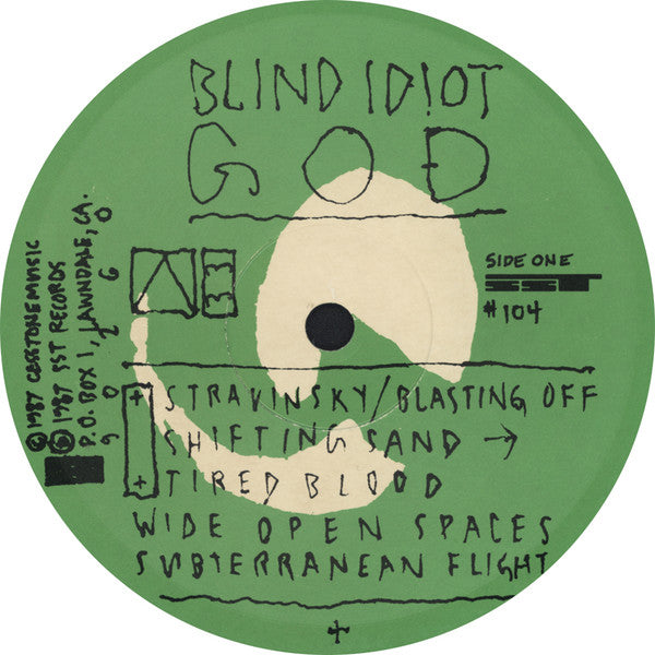 Blind Idiot God : Blind Idiot God (LP, Album)