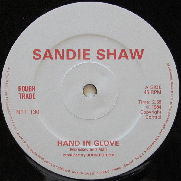 Sandie Shaw : Hand In Glove (12", Single)