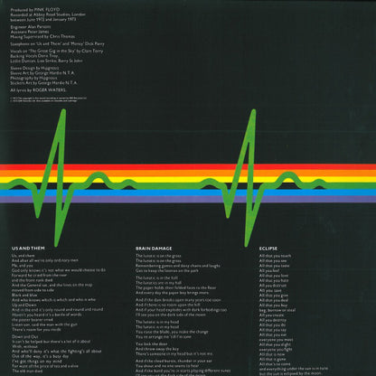 Pink Floyd : The Dark Side Of The Moon (LP, Album, RE, RM, 180)