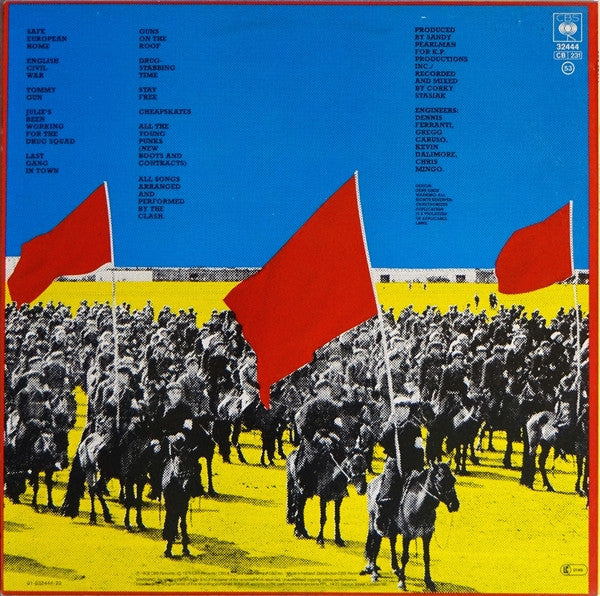 The Clash : Give 'Em Enough Rope (LP, Album, RE, Sun)