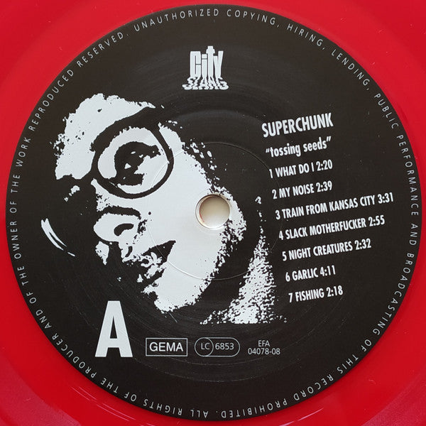 Superchunk : Tossing Seeds (Singles 89-91) (LP, Comp, Ltd, Red)