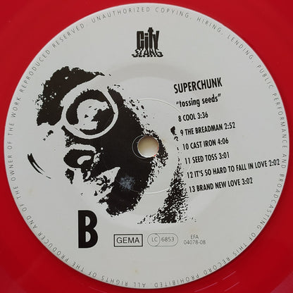 Superchunk : Tossing Seeds (Singles 89-91) (LP, Comp, Ltd, Red)