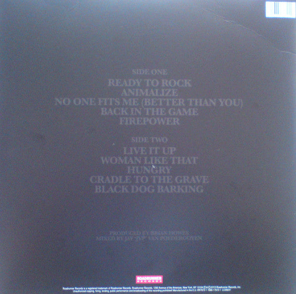 Airbourne : Black Dog Barking (LP, Album, Gat)