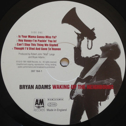 Bryan Adams : Waking Up The Neighbours (2xLP, Album)