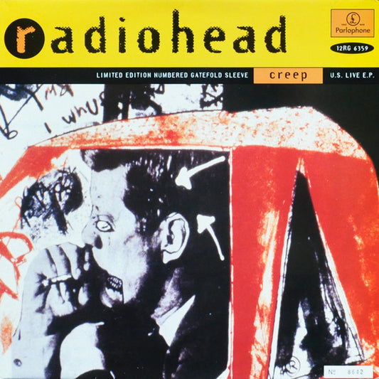 Radiohead : Creep (12", EP, Single, Ltd, Num, Gat)