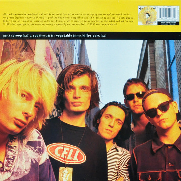 Radiohead : Creep (12", EP, Single, Ltd, Num, Gat)