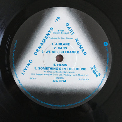 Gary Numan : Living Ornaments '79 (LP, Album)