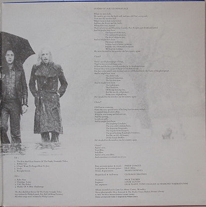 Thin Lizzy : Shades Of A Blue Orphanage (LP, Album, RE, Gat)