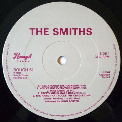 The Smiths : The Smiths (LP, Album, Cur)
