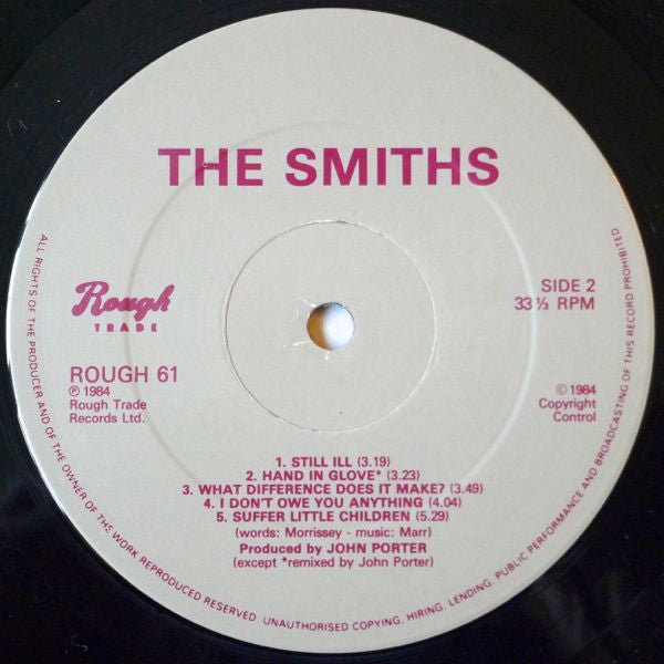 The Smiths : The Smiths (LP, Album, Cur)