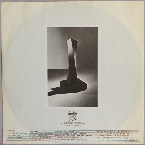 Led Zeppelin : Presence (LP, Album, RP, Gat)