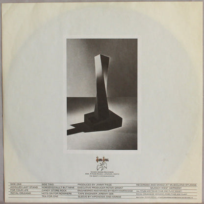 Led Zeppelin : Presence (LP, Album, RP, Gat)
