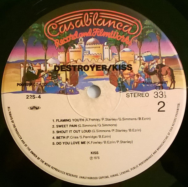 Kiss : Destroyer (LP, Album, RE)