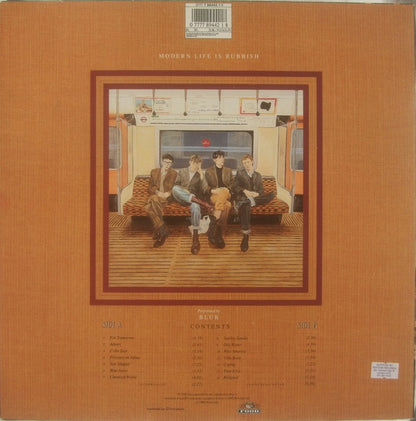 Blur : Modern Life Is Rubbish (LP, Album)