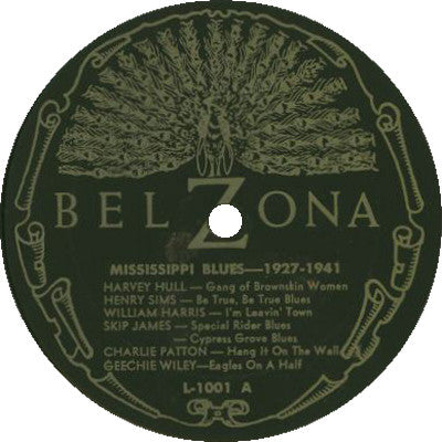 Various : Mississippi Blues 1927 - 1941 (LP, Comp, Mono)