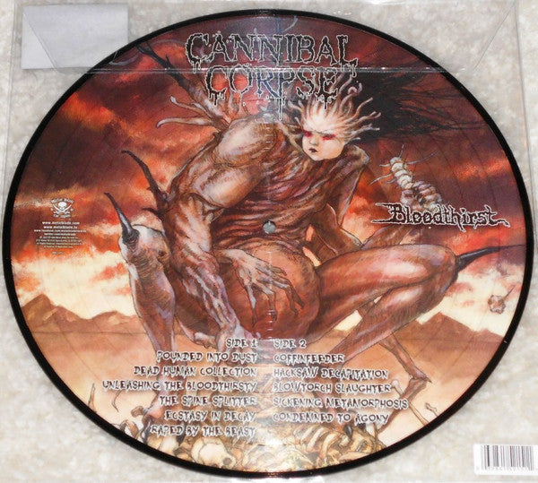 Cannibal Corpse : Bloodthirst (LP, Album, Pic, RE)