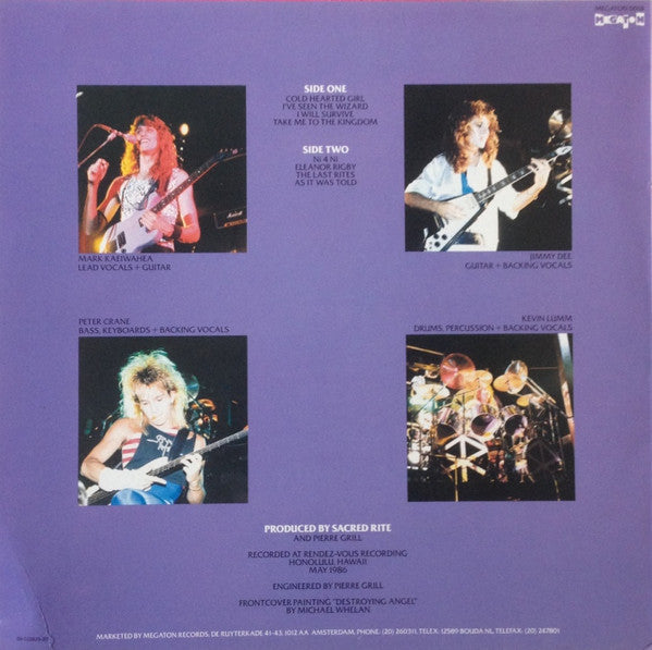 Sacred Rite : Is Nothing Sacred (LP, Album)