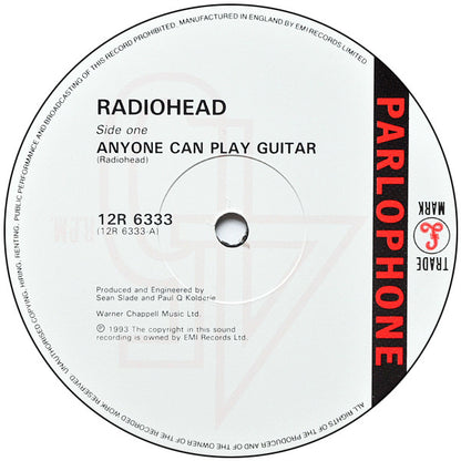 Radiohead : Anyone Can Play Guitar (12", Single)