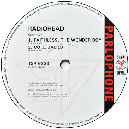 Radiohead : Anyone Can Play Guitar (12", Single)