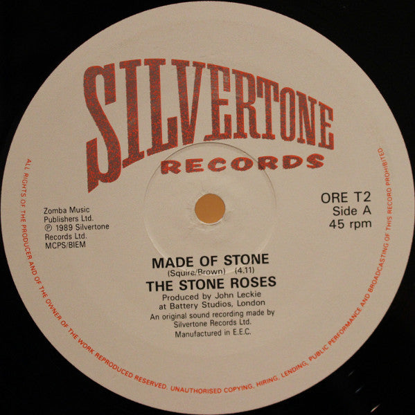 The Stone Roses : Made Of Stone (12", RE)