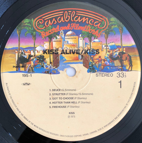 Kiss : Alive! (2xLP, Album, RE)