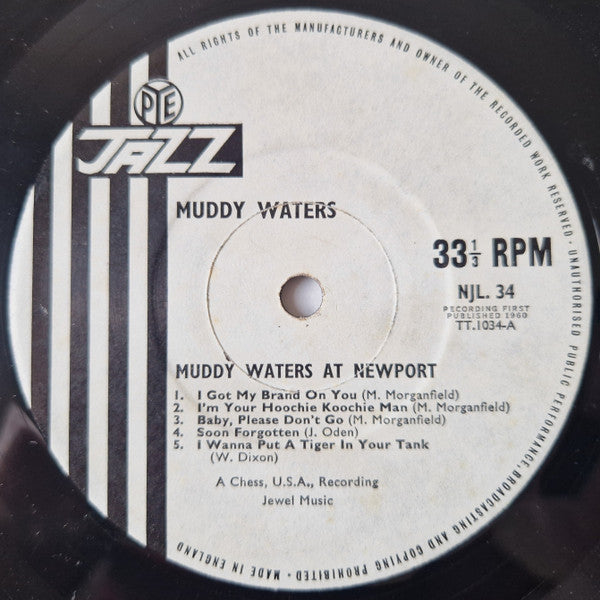 Muddy Waters : Muddy Waters At Newport 1960 (LP, Album, Mono)