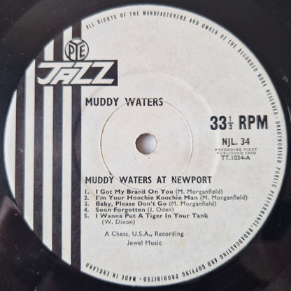 Muddy Waters : Muddy Waters At Newport 1960 (LP, Album, Mono)