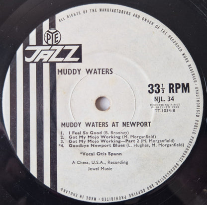 Muddy Waters : Muddy Waters At Newport 1960 (LP, Album, Mono)